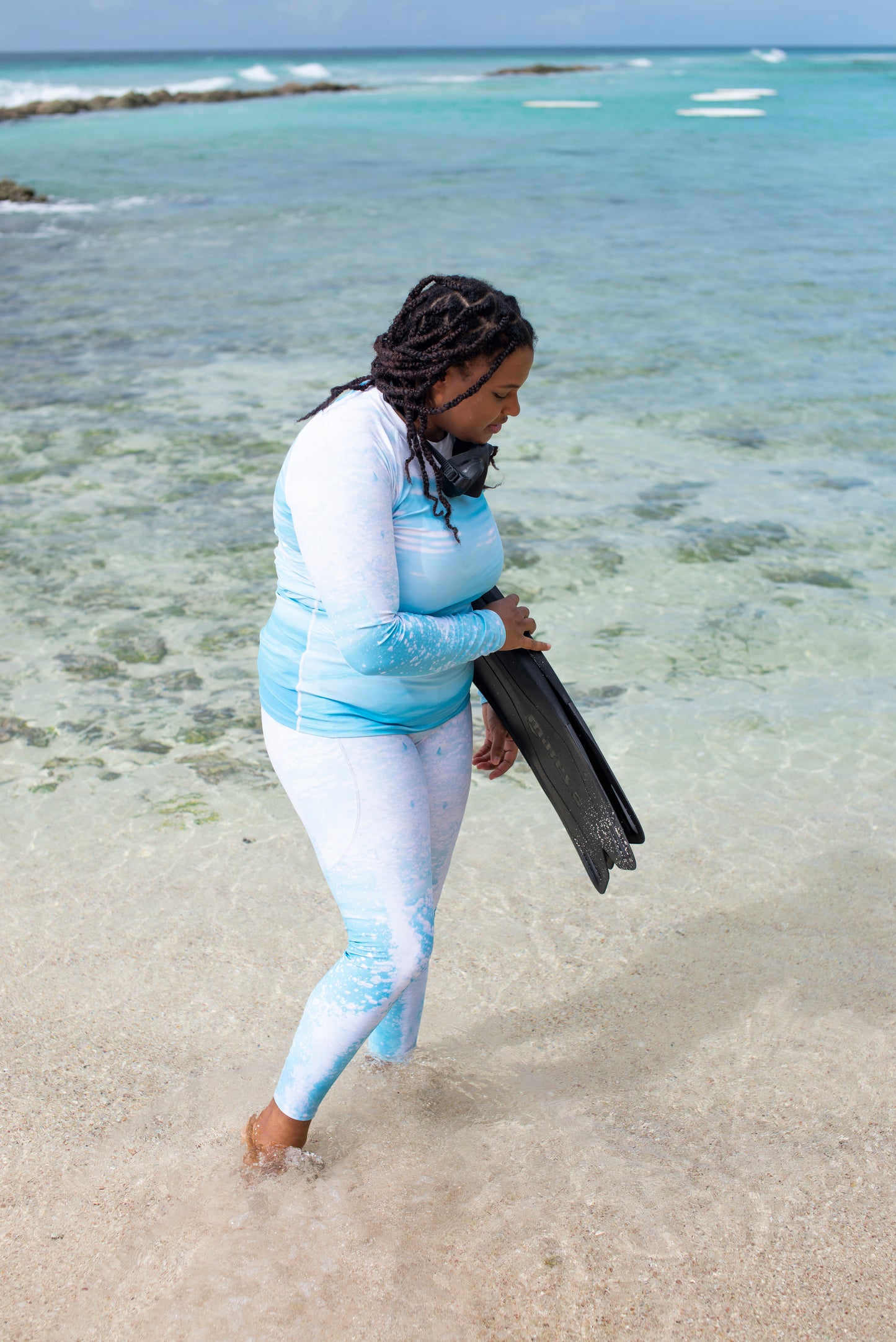 Paradise Women's Rash Guard