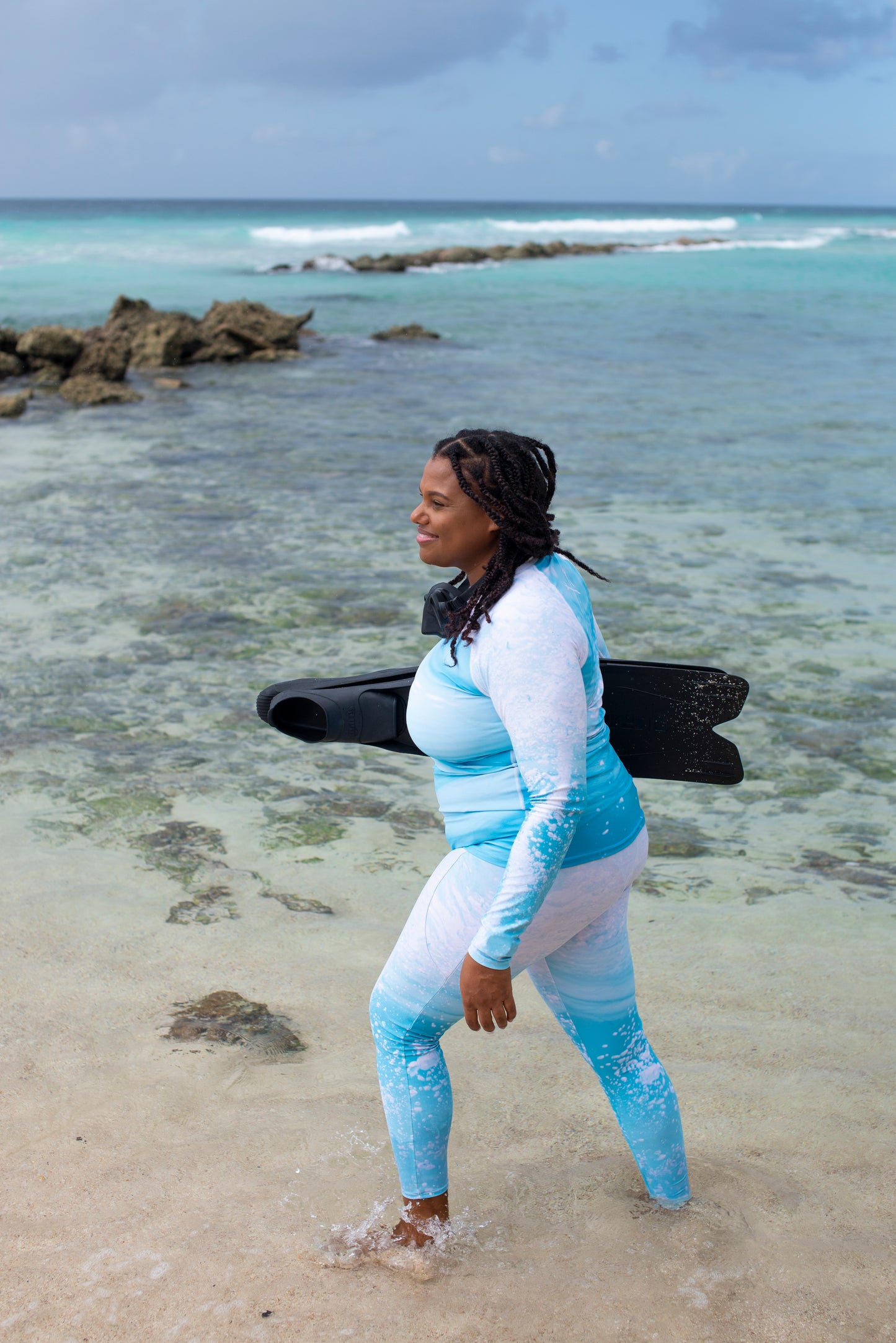 Paradise Vortex Leggings with pockets