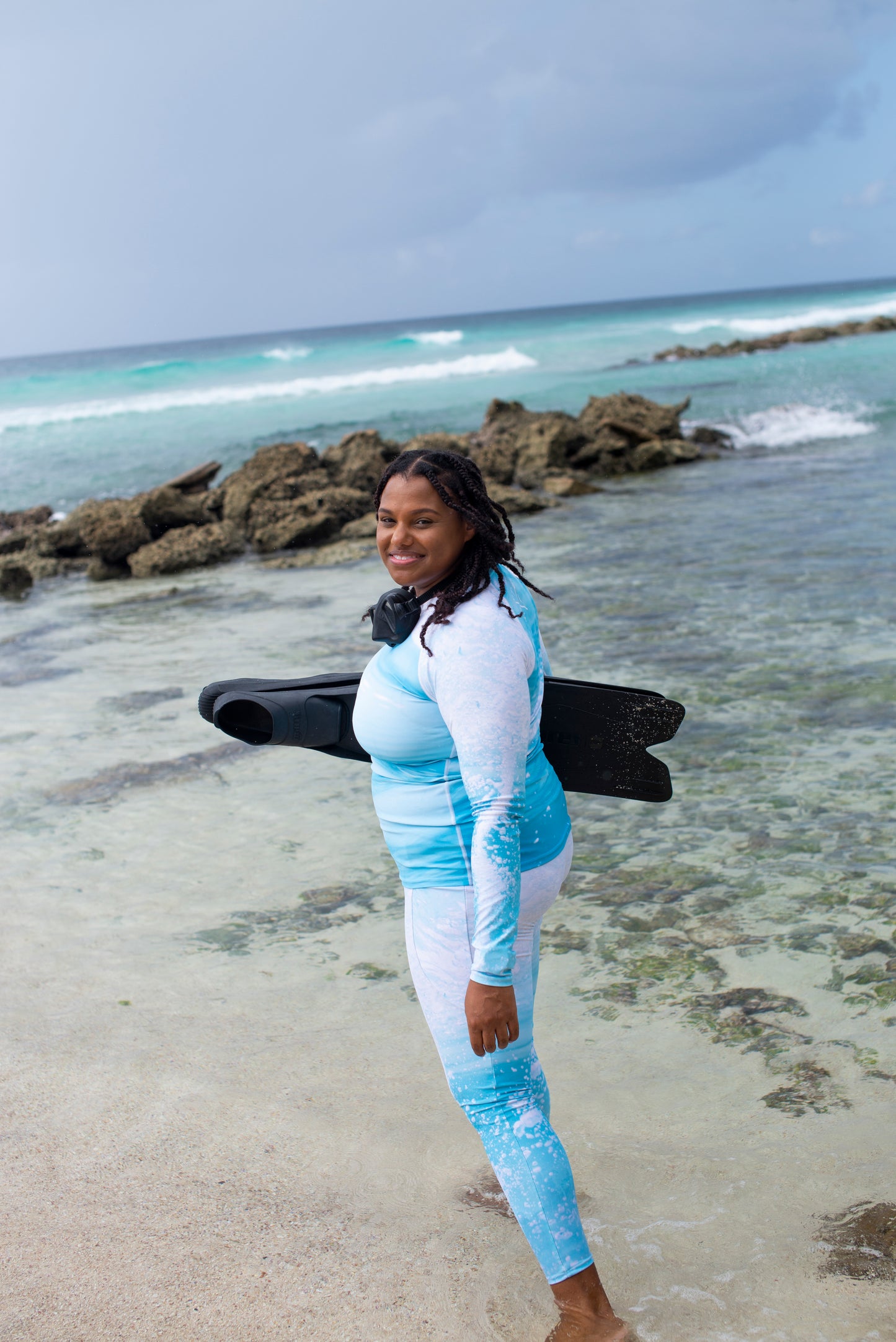 Paradise Women's Rash Guard