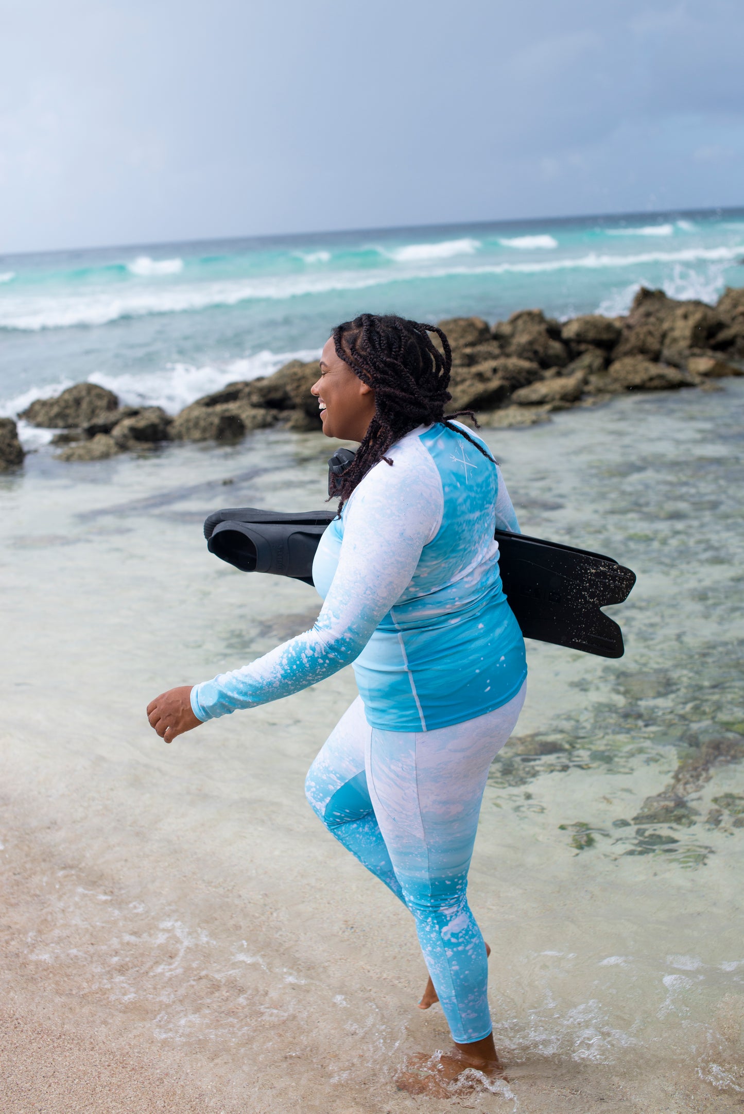 Paradise Women's Rash Guard