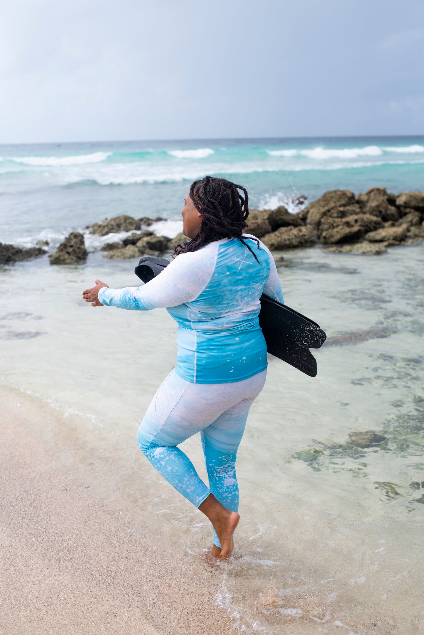 Paradise Women's Rash Guard