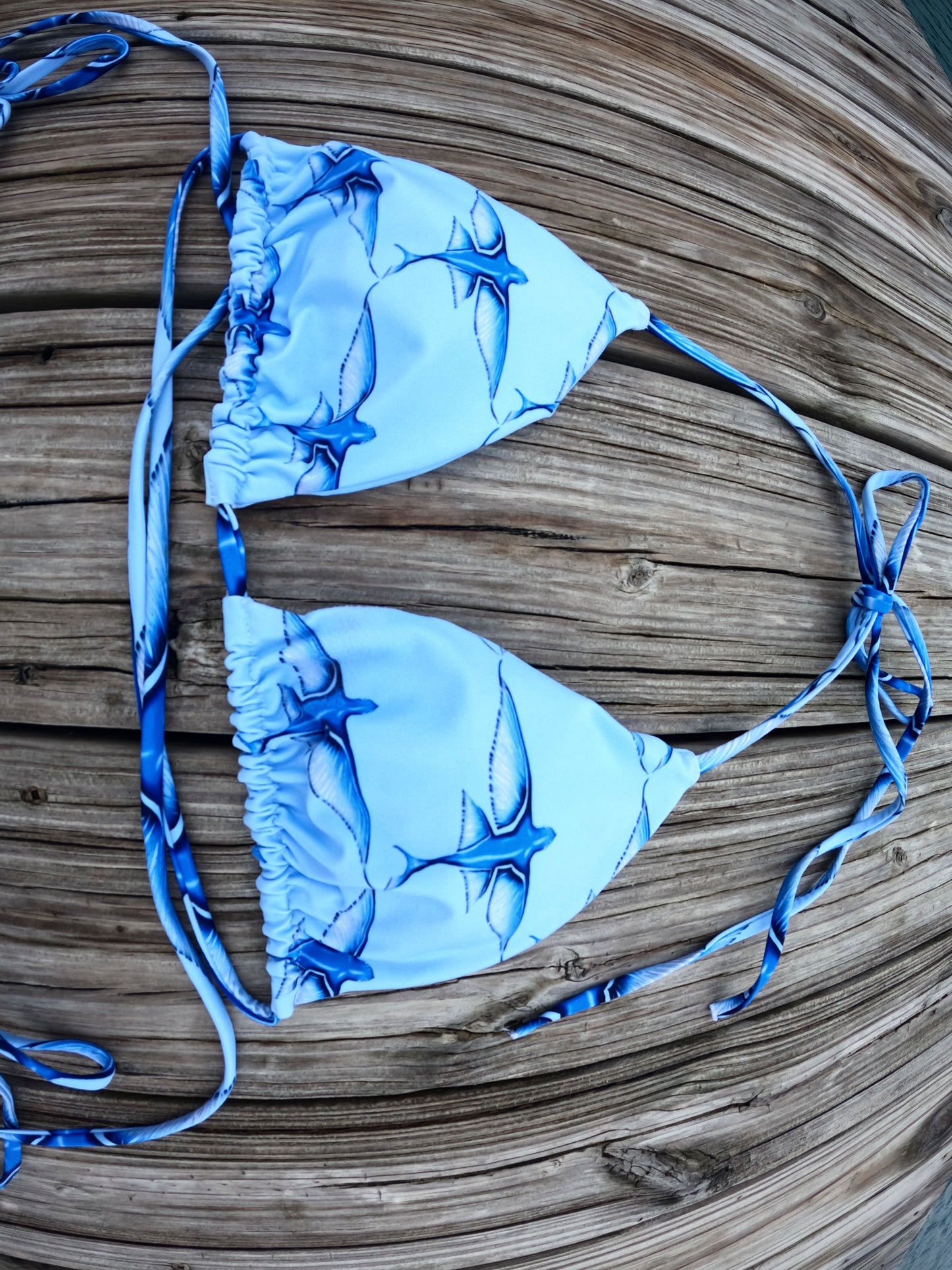 Top only- Flying Fish recycled string bikini