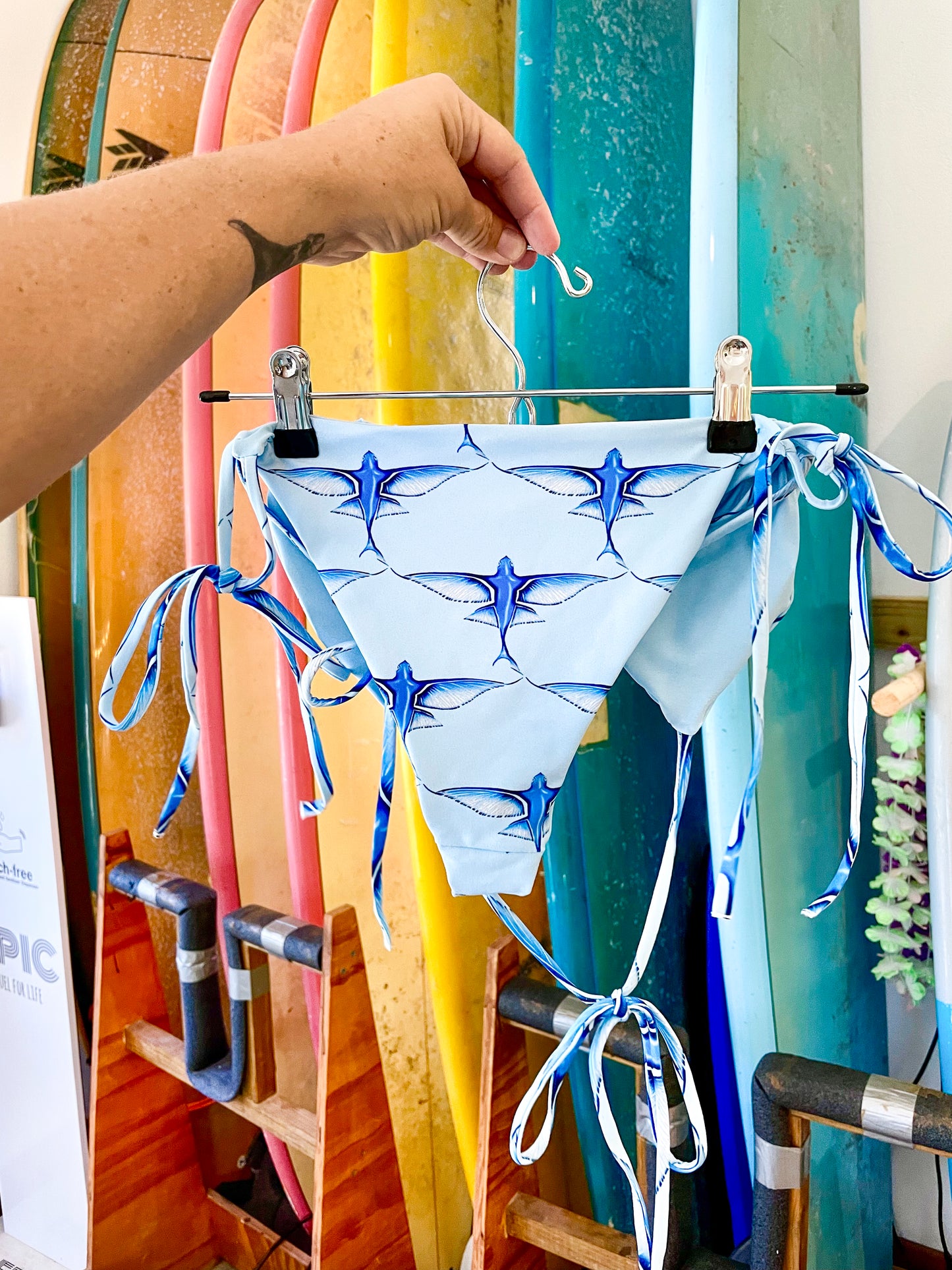 Flying Fish Recycled Triangle Bikini