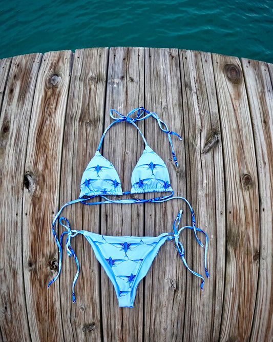 Flying Fish Recycled Triangle Bikini