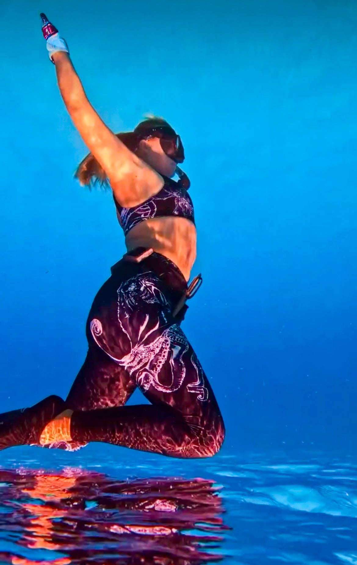 Sea Cat Leggings with pockets (Octopus)