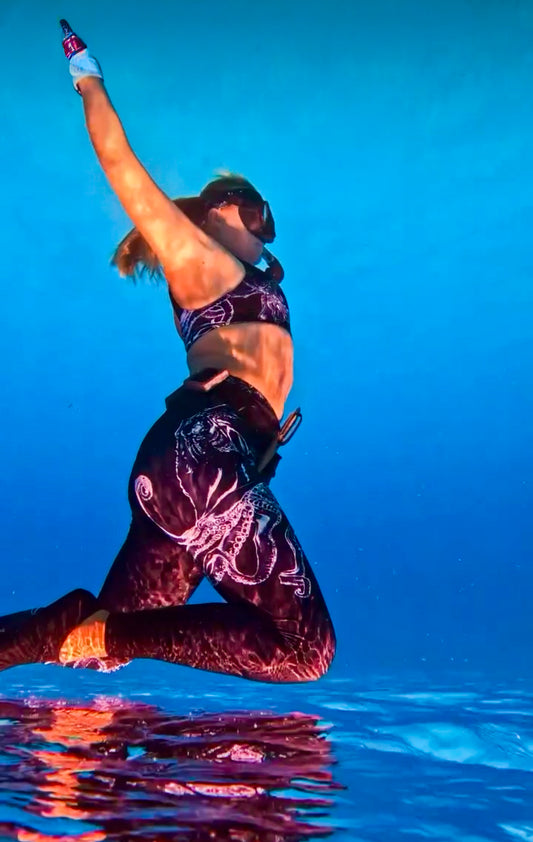 Sea Cat Leggings with pockets (Octopus)