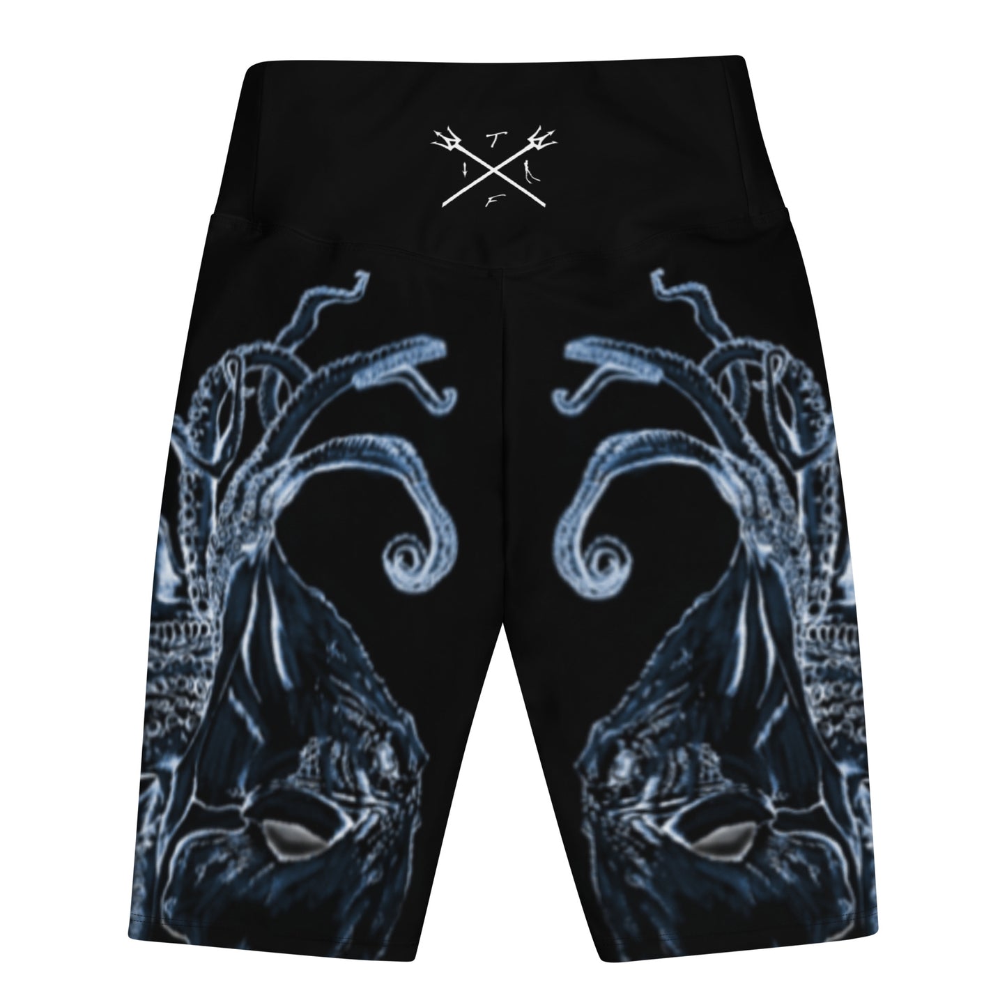 Sea Cat (Octopus) Biker Shorts