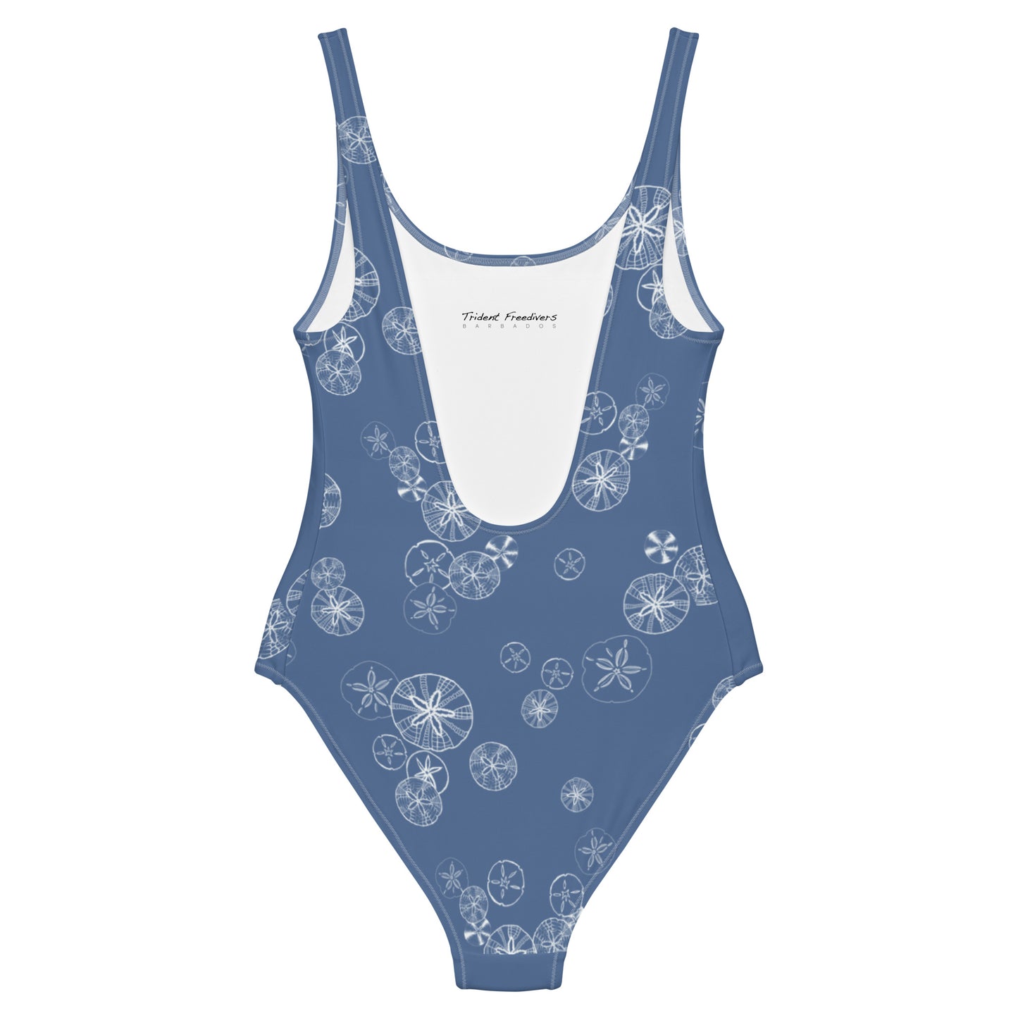 Sand dollar One-Piece Swimsuit in Kashmir Blue