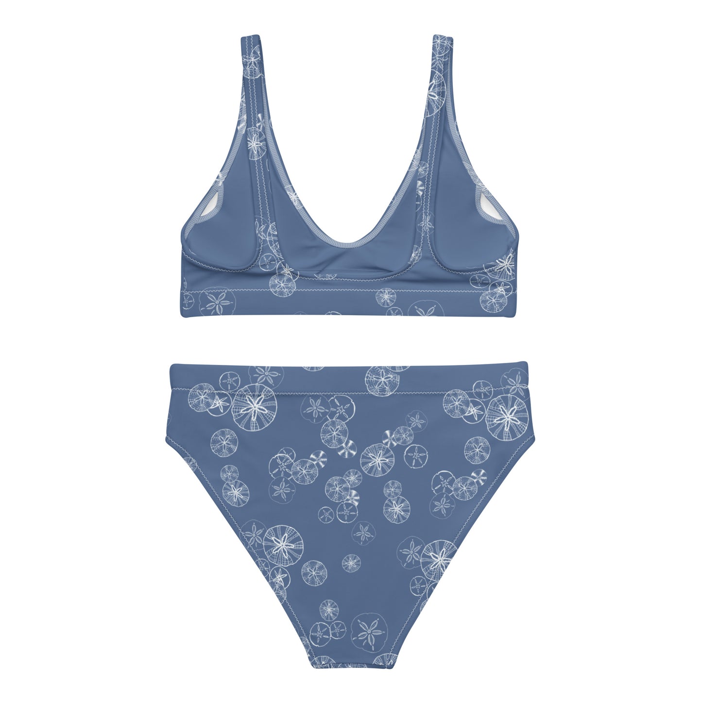 Recycled high-waisted bikini