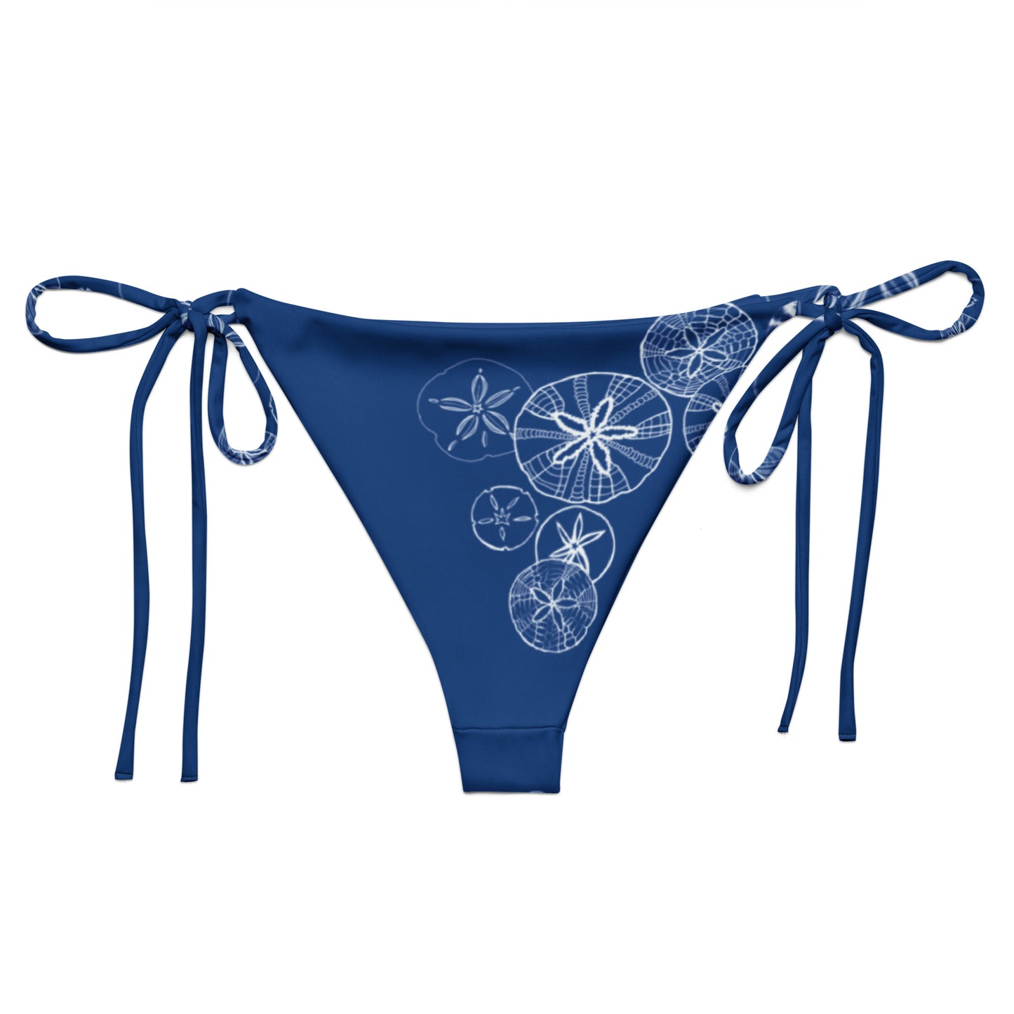 Sand Dollar Recycled Materials Triangle Bikini Bottom