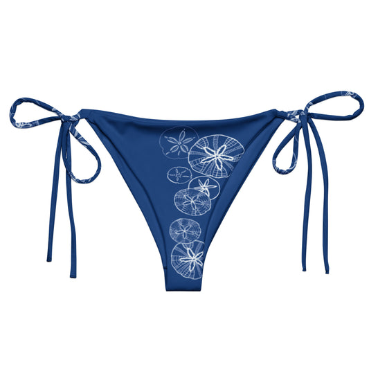 Sand Dollar Recycled Materials Triangle Bikini Bottom