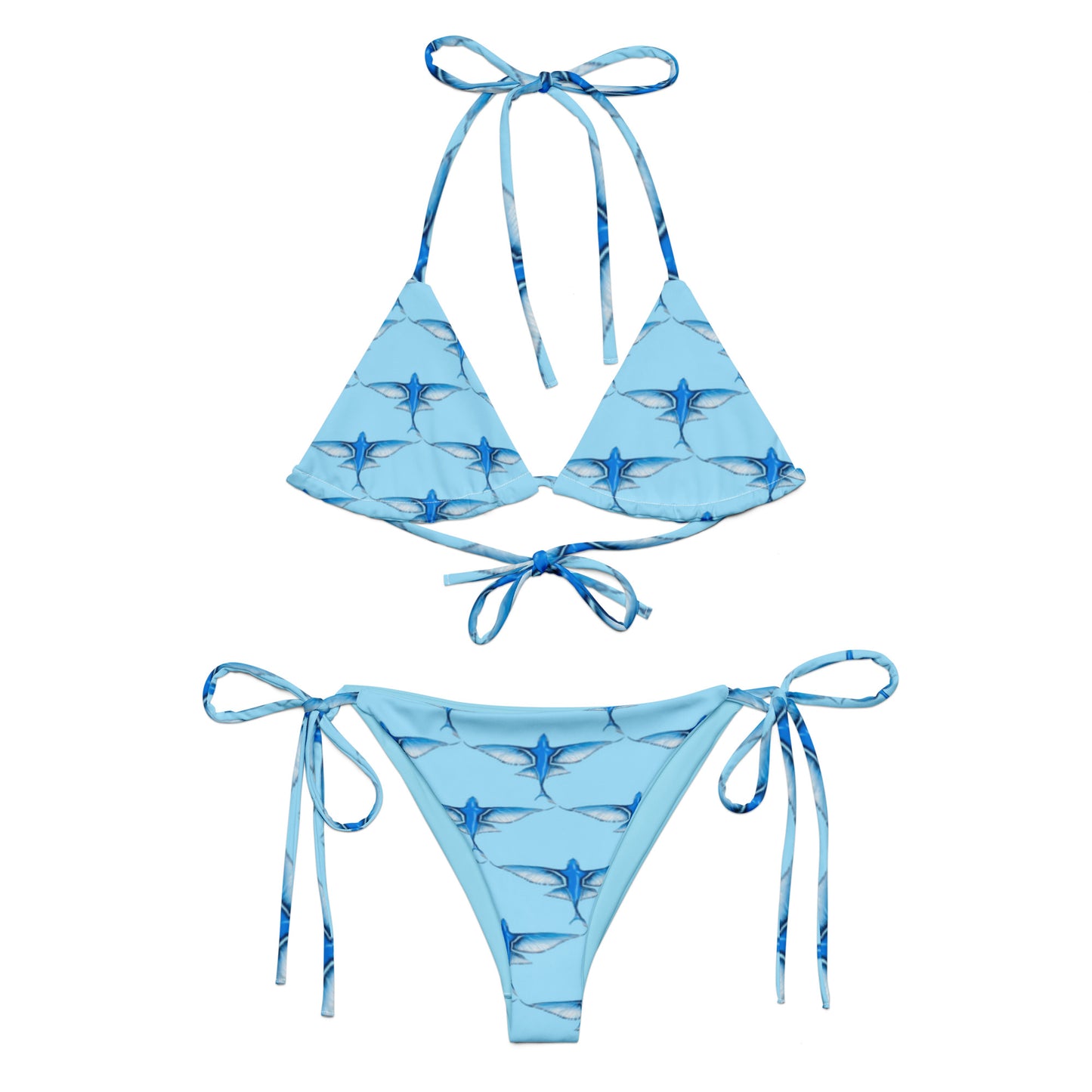 Flying Fish Recycled Triangle Bikini