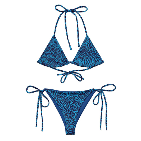 Coralie Recycled Materials Triangle Bikini