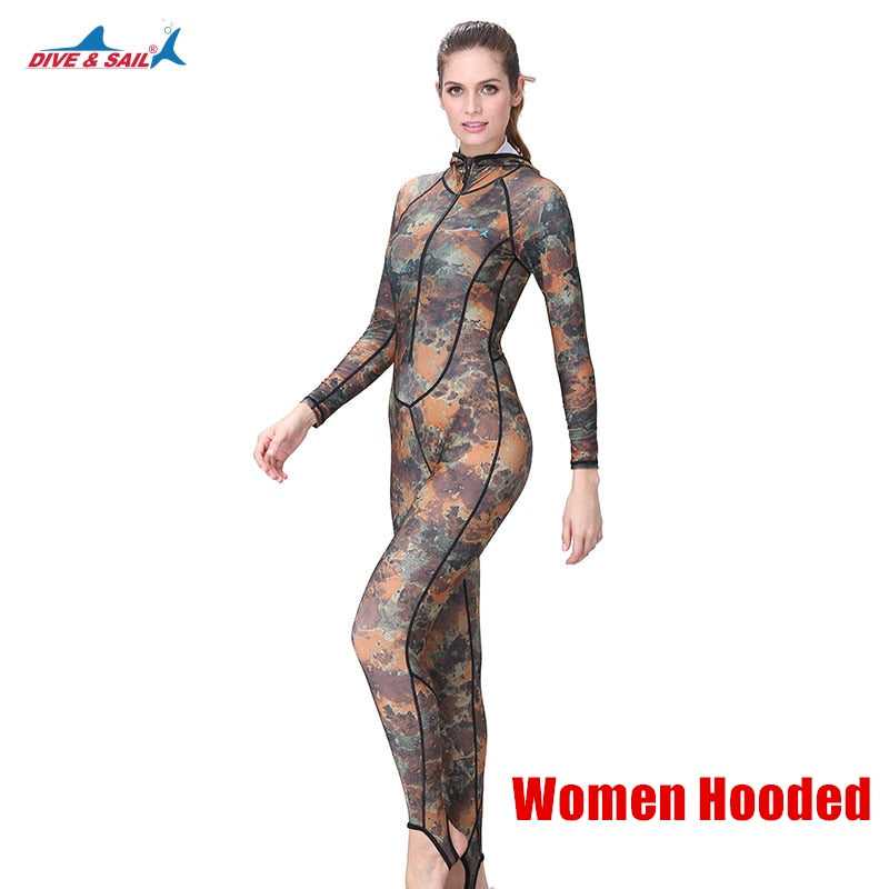 Camouflage Rash Guard Suit