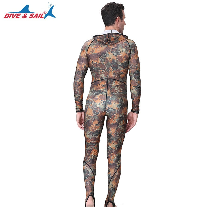 Camouflage Rash Guard Suit