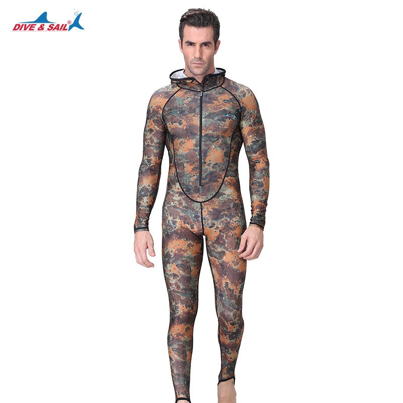 Camouflage Rash Guard Suit