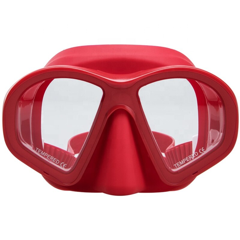 Low Volume Matte Liquid Silicone Freediving Mask
