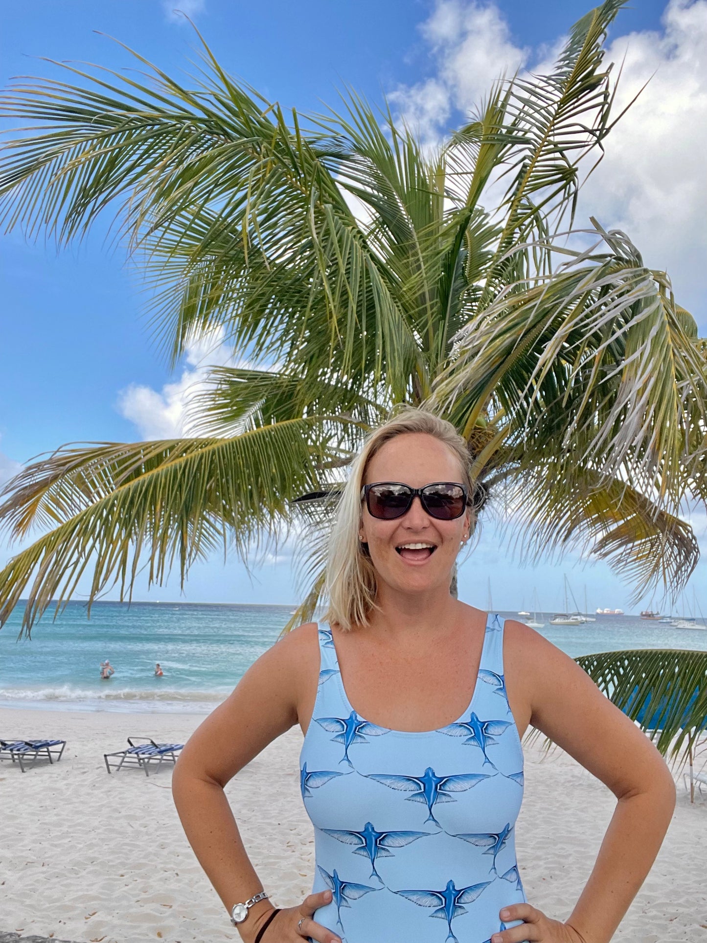 Flying Fish One-Piece Swimsuit