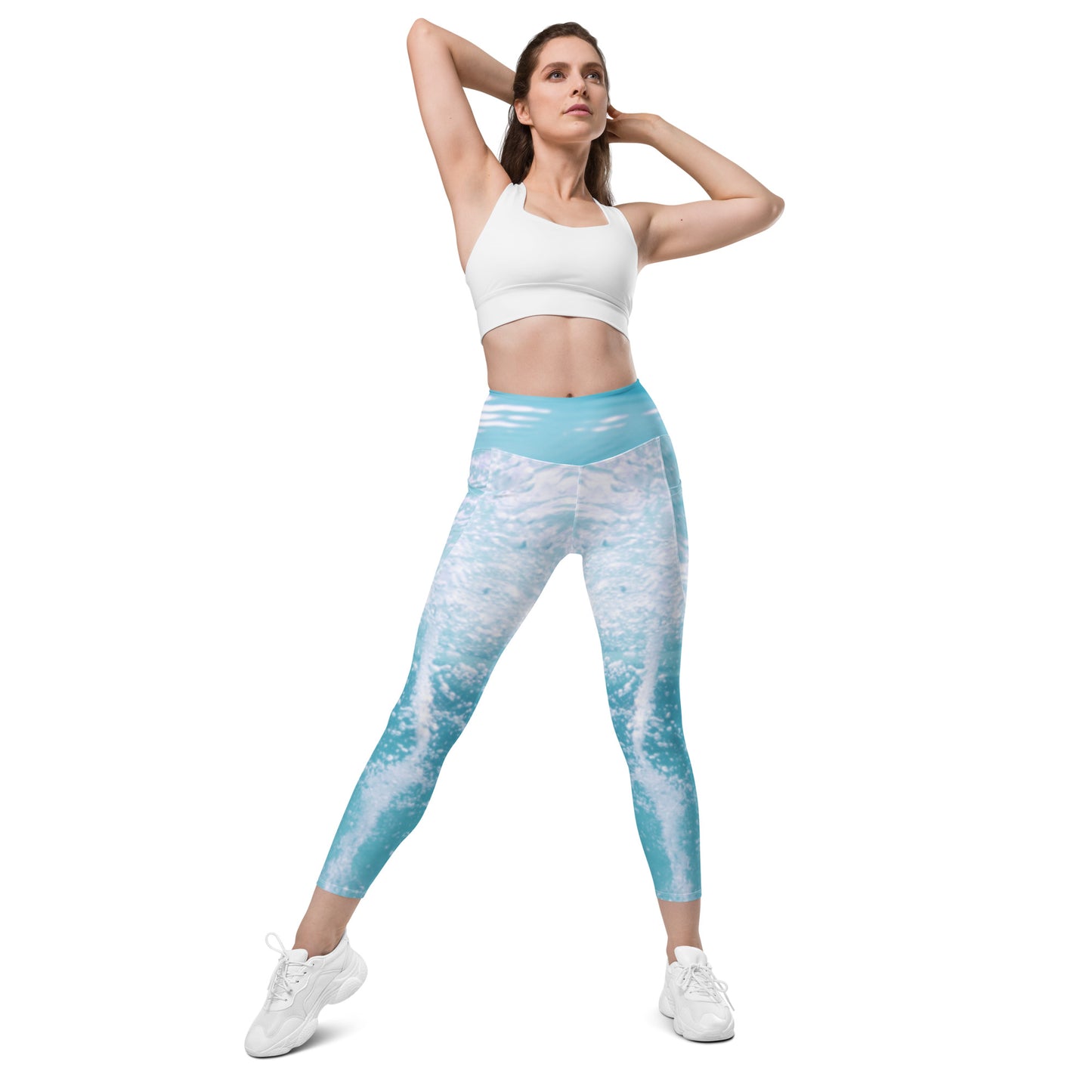 Paradise Vortex Leggings with pockets