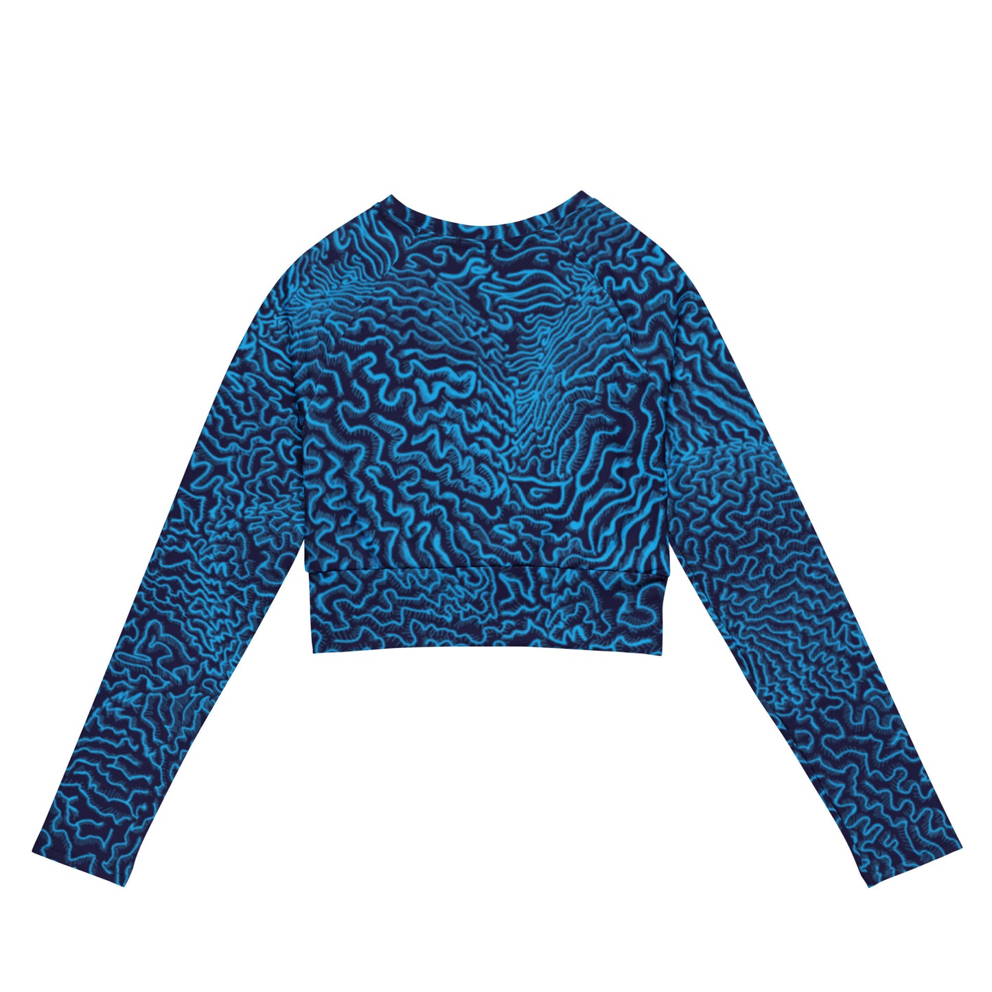 Coralie Recycled Materials Crop Rash Guard