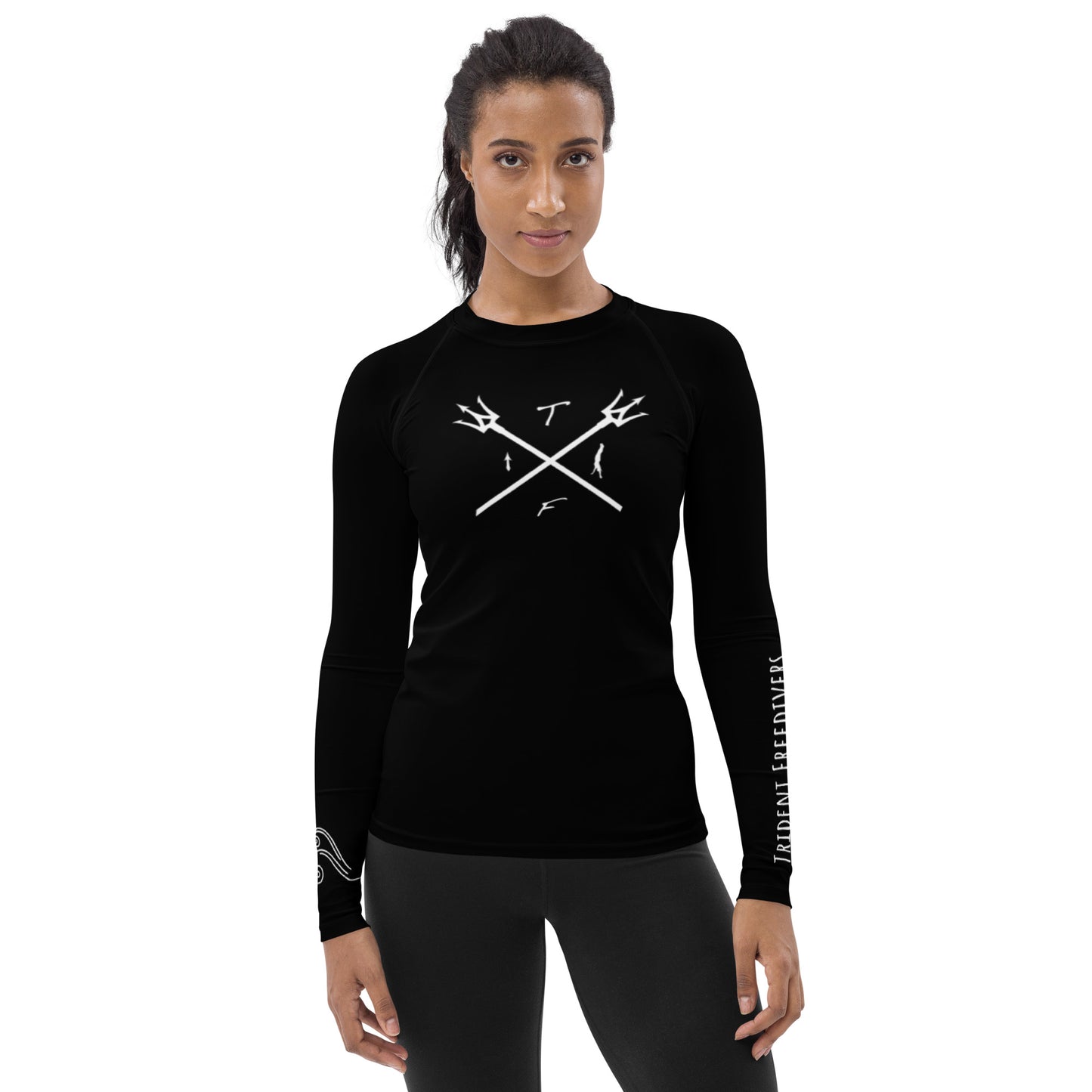 Cross Tridents Women's Rash Guard