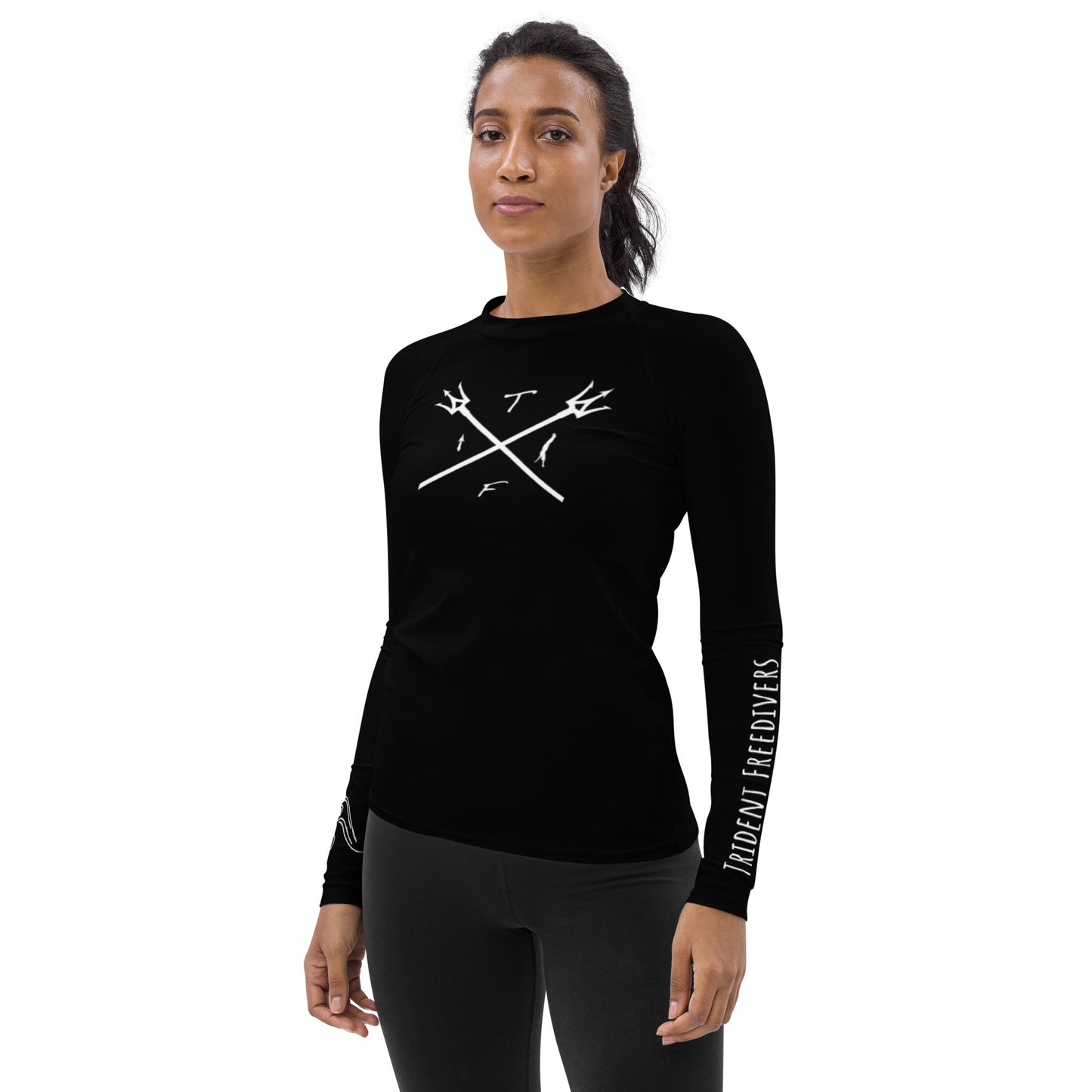 Cross Tridents Women's Rash Guard
