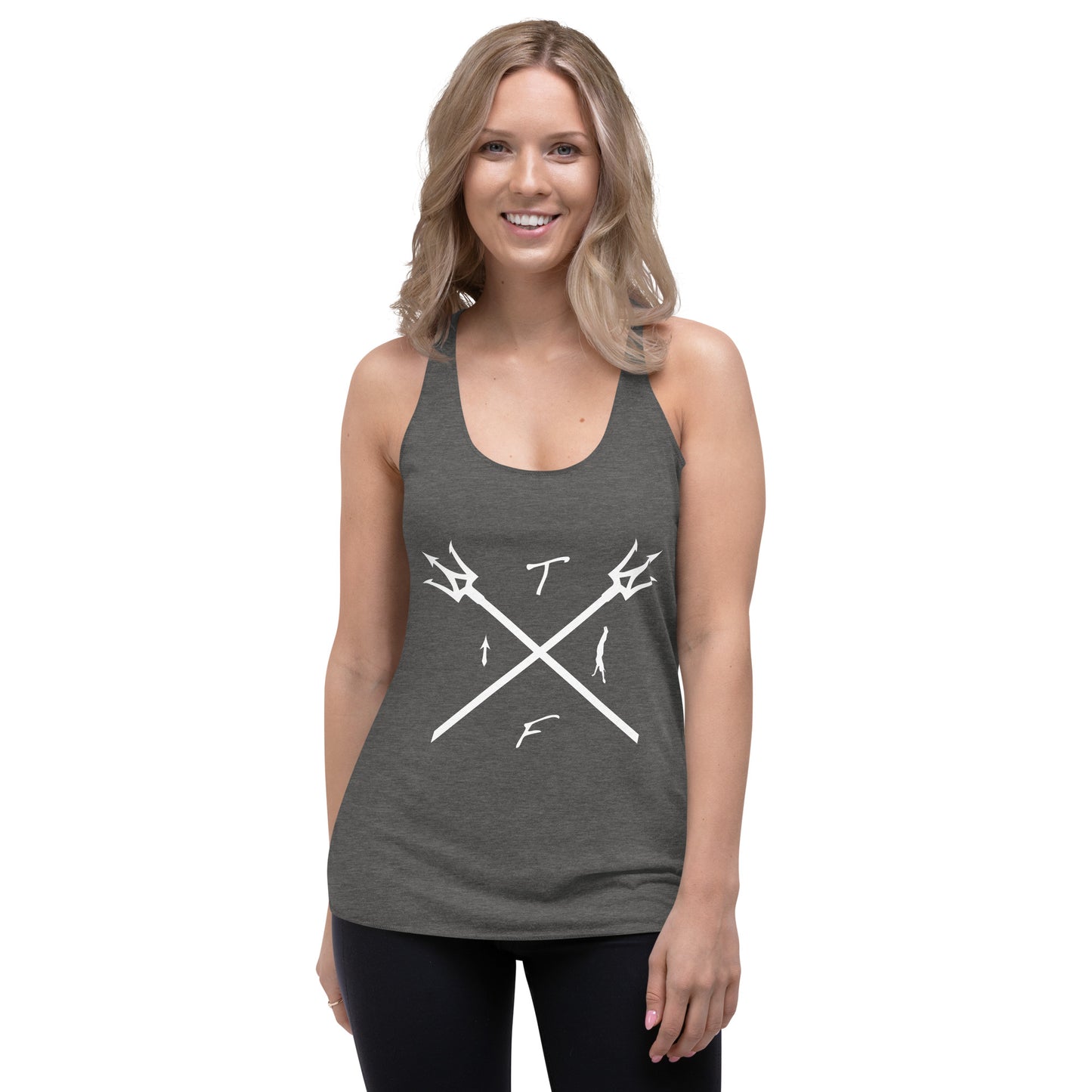 Cross Tridents Women's Racerback Tank