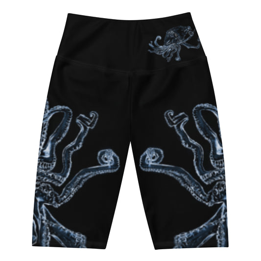 Sea Cat (Octopus) Biker Shorts