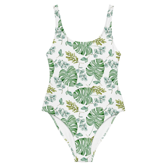 Monstera One-Piece Swimsuit