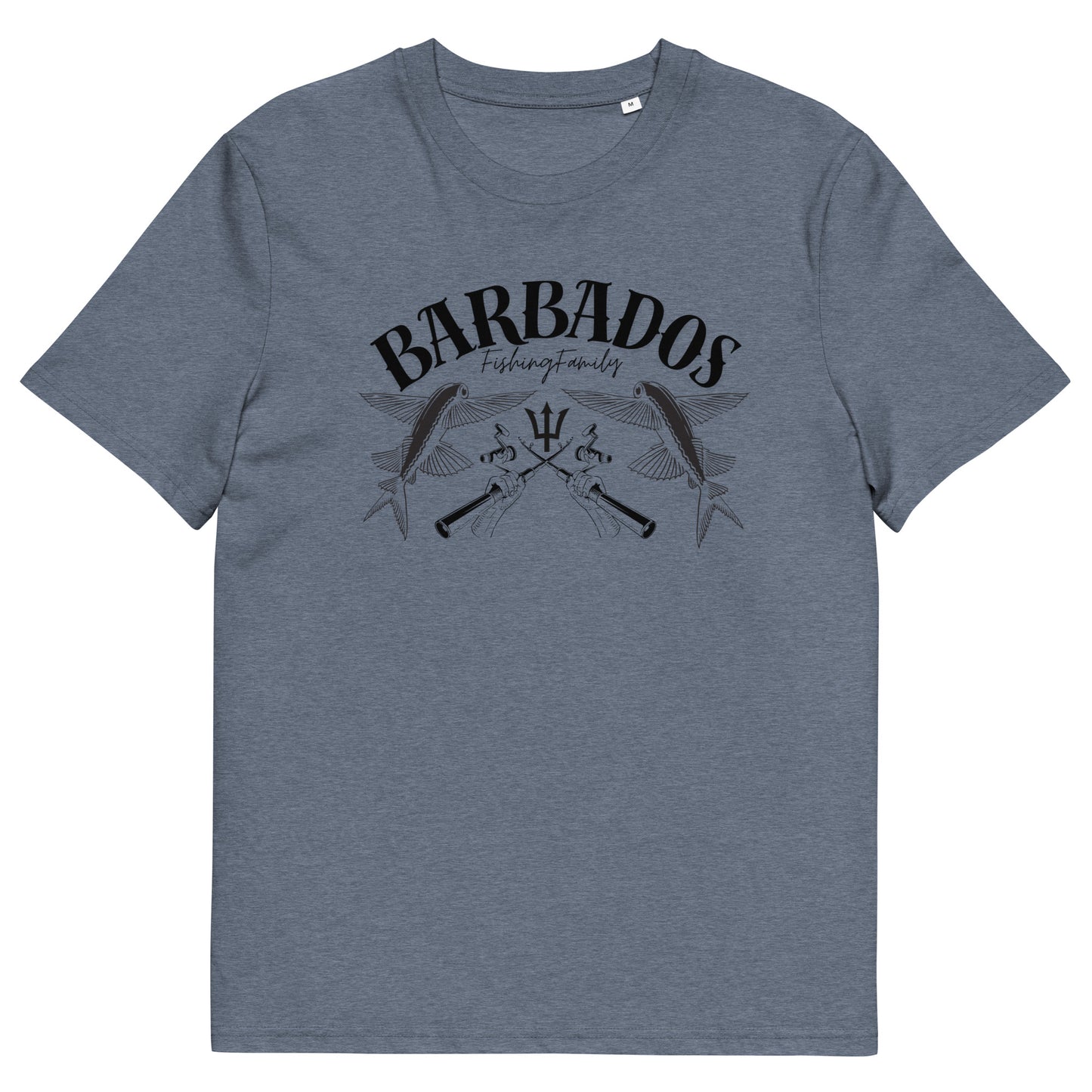 Barbados Fishing Family Organic Cotton T-shirt