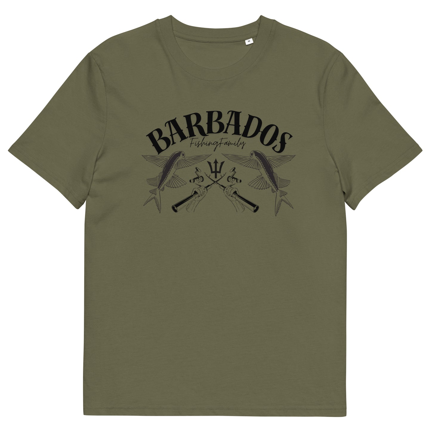 Barbados Fishing Family Organic Cotton T-shirt