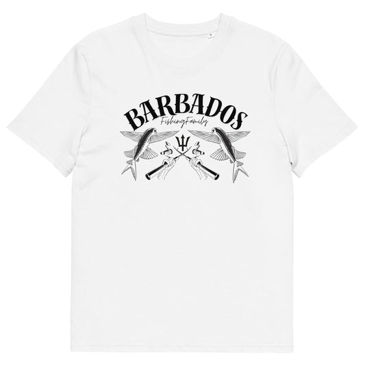 Barbados Fishing Family Organic Cotton T-shirt