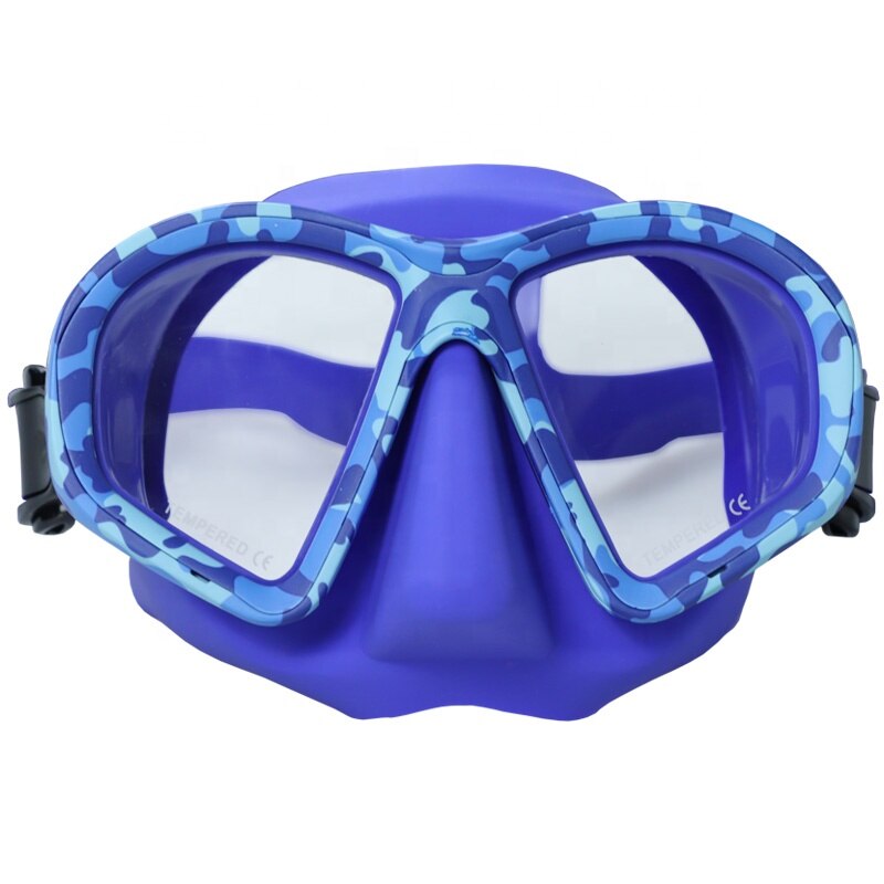 Low Volume Matte Liquid Silicone Freediving Mask