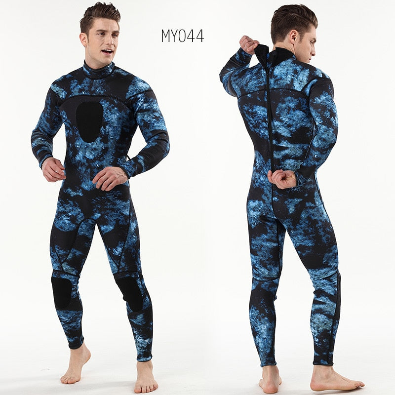 Mens Spearfishing 3mm Camoflage Wetsuit in various colours