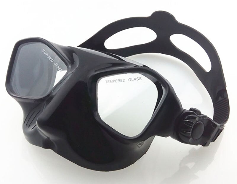 Extreme low volume Mask for Freediving/Spearfishing