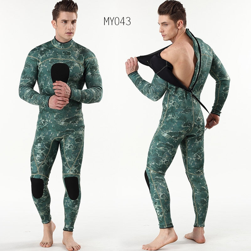 Mens Spearfishing 3mm Camoflage Wetsuit in various colours