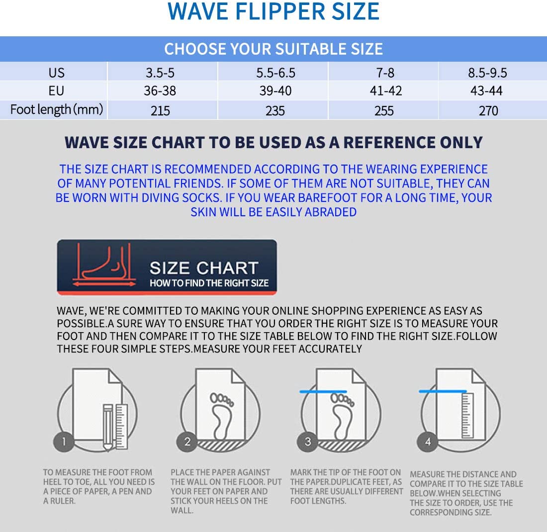 Wave Freediving Fins