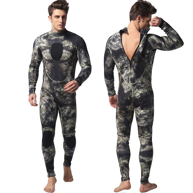 Mens Spearfishing 3mm Camoflage Wetsuit in various colours