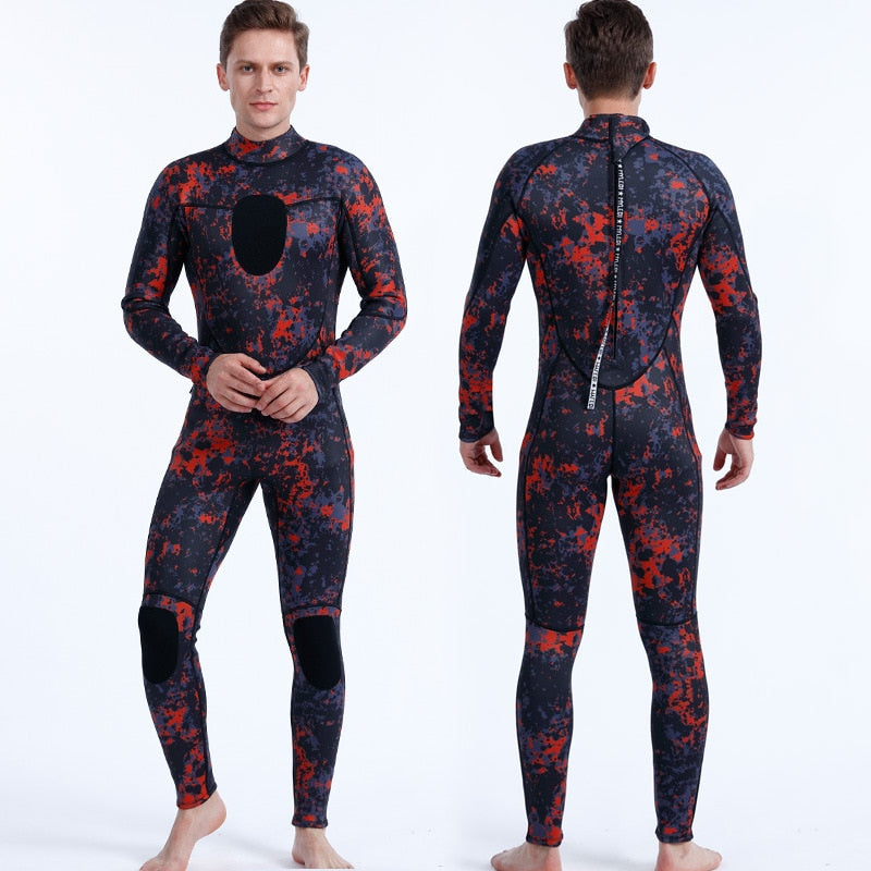 Mens Spearfishing 3mm Camoflage Wetsuit in various colours