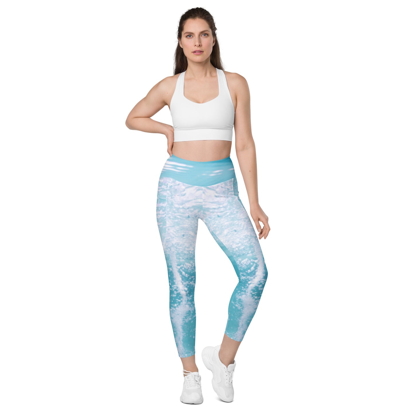 Paradise Vortex Leggings with pockets