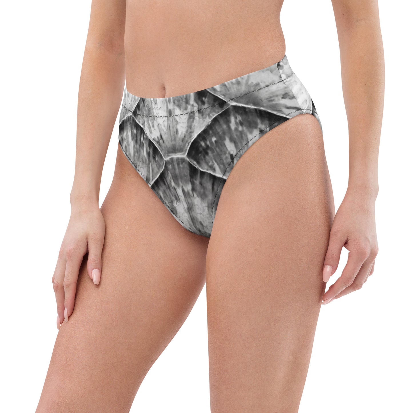 Rockley Recycled high-waisted bikini bottom